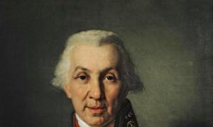Derzhavin G.R.  Gabriel Romanovich Derzhavin: krátká biografie